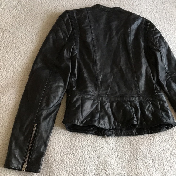 Closed Oakes leather moto jacket S - Picture 13 of 16